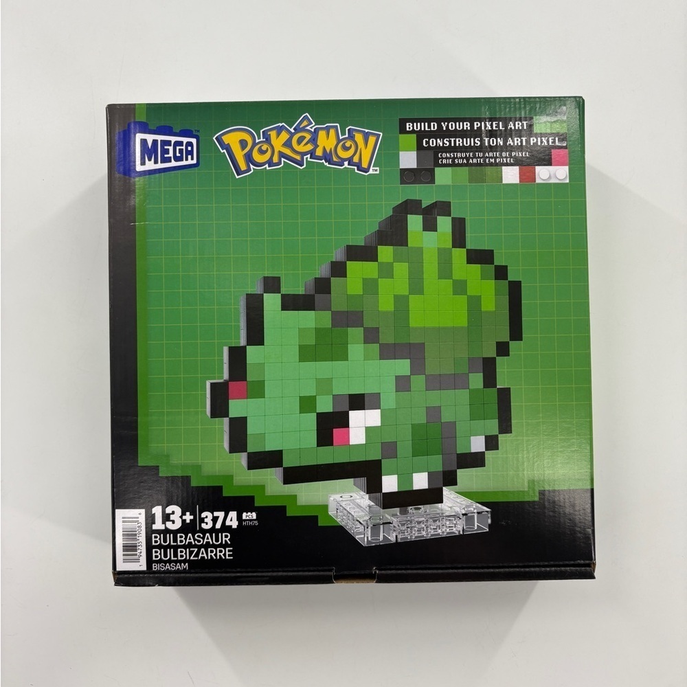 Mega Pokémon Bulbasaur Pixel Art Set - Picture 2 of 3